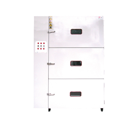 Câmara de vácuo de aquecimento rápida da transferência térmica, SUS 304 do forno de secagem do vácuo